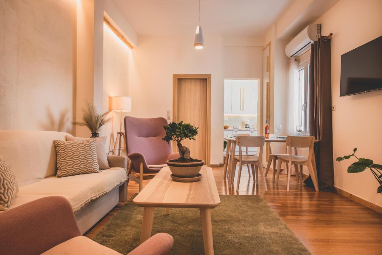 Luxury Apartment With Acropolis View Terrace And Jacuzzi - Living Stone Moonstone Athens Exterior photo
